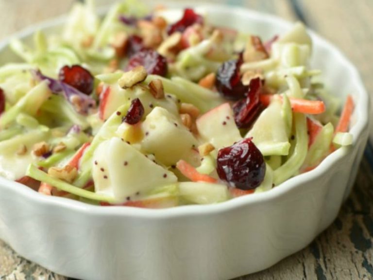 Ensalada De Repollo Y Manzana | Receta Fácil